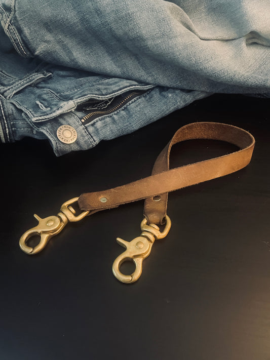 Leather Wallet Strap