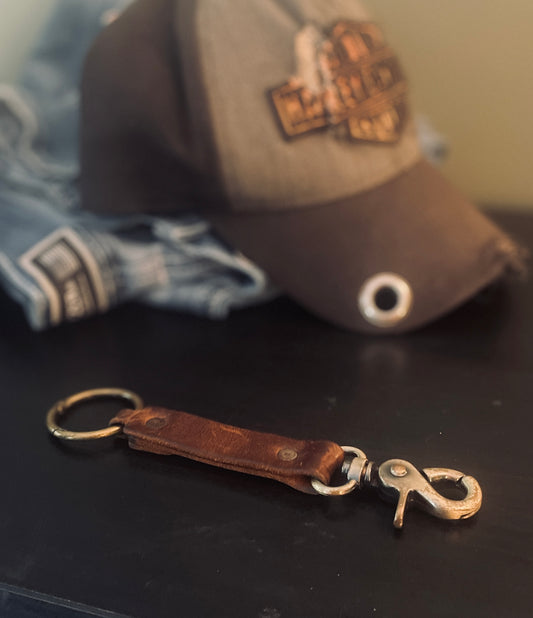Leather Hat Strap