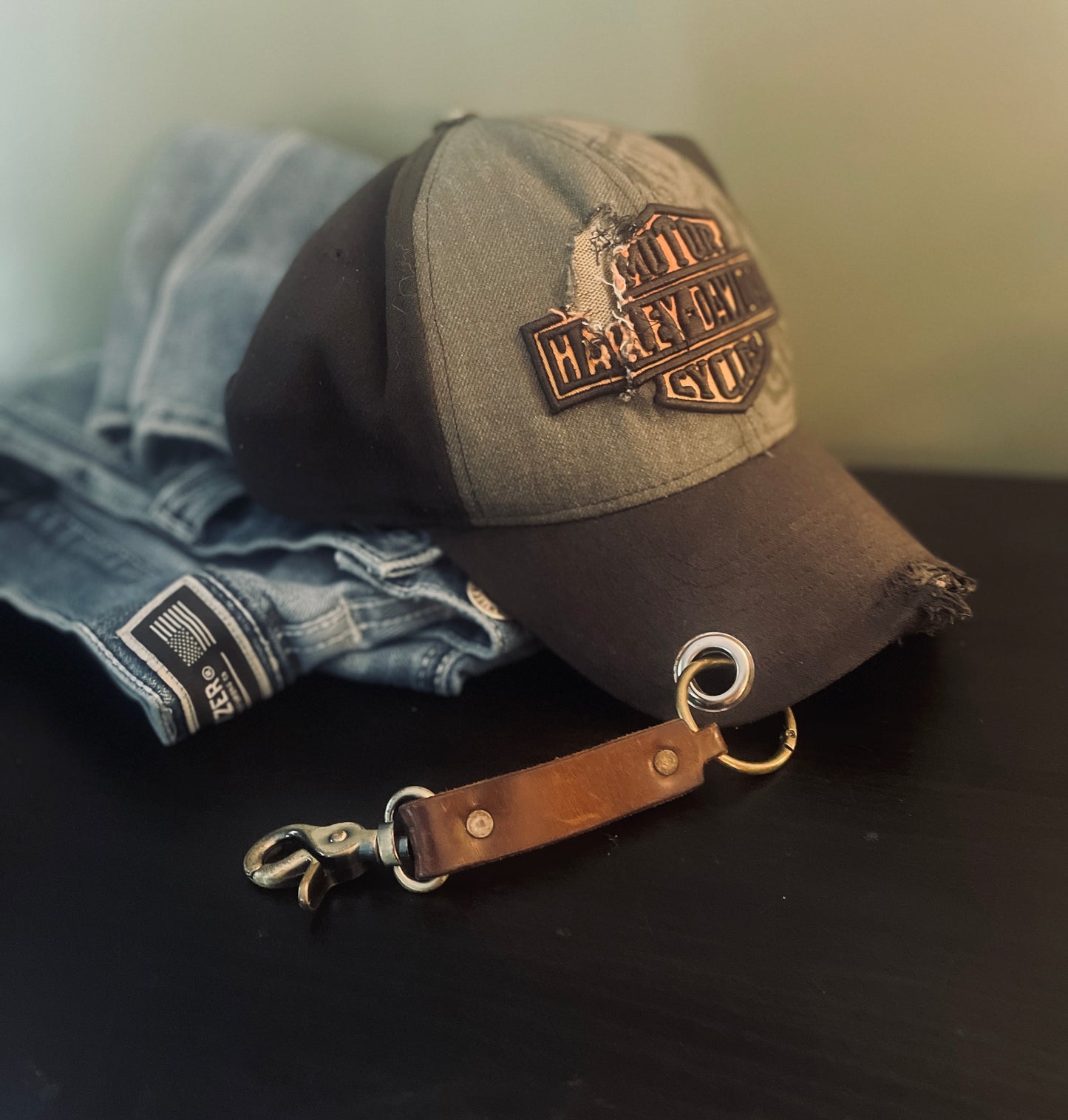 Leather Hat Strap
