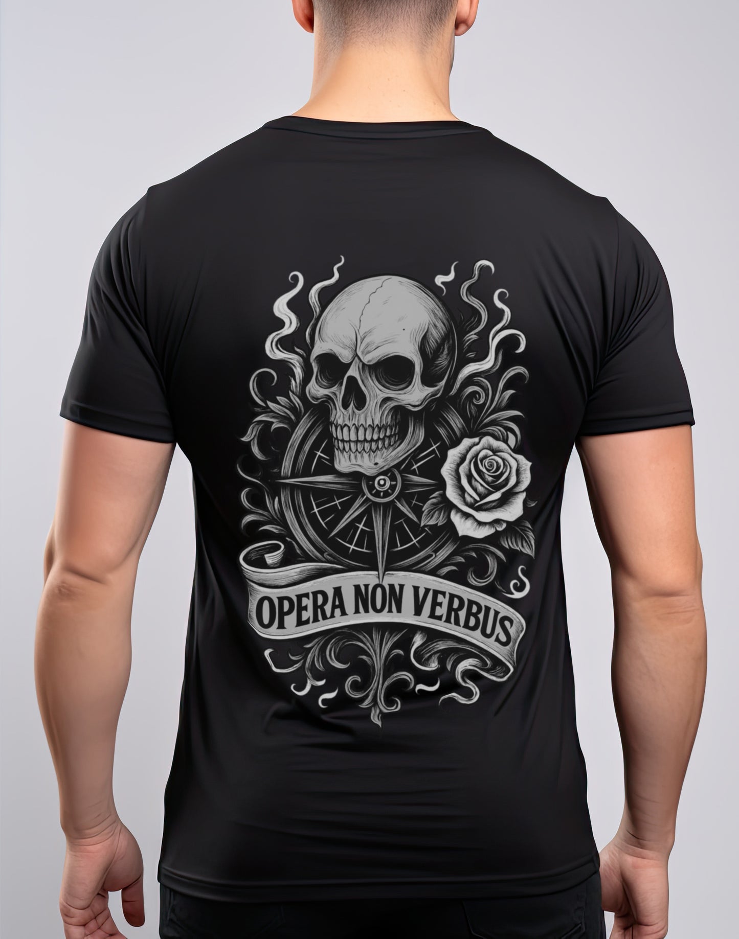 ONV Skull & Rose T-Shirt