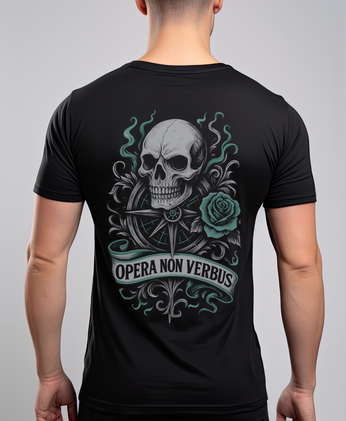 ONV Skull & Rose T-Shirt